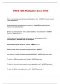 ALL PNUR BUNDLED EXAMS WITH QUESTIONS AND VERIFIED DETAILED ANSWERS &lpar;A&plus; GRADED&rpar;