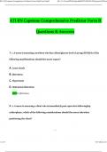 RN ATI Capstone Comprehensive Predictor Form B&period;pdf Form B Questions with 100&percnt; Correct Answers &vert; Verified &vert; Latest Update
