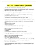 BIO 245 TESTS COMPILATIONS BUNDLE