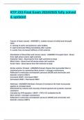 RTP 233 Final Exam 2024&lowbar;2025 fully solved & updated
