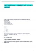 CHM 1025 Exam 1 2024&lowbar;2025 fully solved & updated