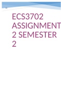 ECS3702 Assignment 2 Semester 2 2022