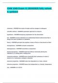 CHM 1045 Exam -1 2024&lowbar;2025 fully solved & updated&period;