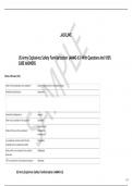   US Army Explosives Safety Familiarization &lpar;AMMO-63&rpar; With Questions And 100&percnt; SURE ANSWERS