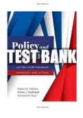 Policy and Politics for Nurses and Other Health Professionals 3rd Edition Nickitas Test Bank |Complete Guide A+|Instant Download .