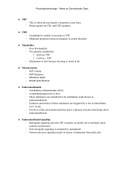 Psychopharmacology Notes - Topic: Cannabinoids