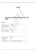  U&period;S&period; Army Explosives Safety Familiarization &lpar;Cert&rpar; With Questions And 100&percnt; SURE ANSWERS