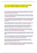 ATI PN COMPREHENSIVE PREDICTOR EXAM 2020 WITH NGN COMPLETE