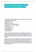 CP1402 Exam Revision &lpar;SRQ&rpar; Exam 2024&lowbar;2025 fully solved & updated