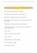 GoJet Airlines Study Guide &lpar;CRJ-550&rpar; Questions and Answers Graded A&plus;