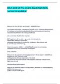 BSA and OFAC Exam 2024&lowbar;2025 fully solved & updated