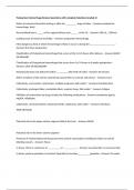 Postpartum Hemorrhage Review Questions with complete Solutions Graded A&plus;