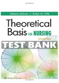 Theoretical Basis for Nursing 5th Edition McEwen Wills Test Bank