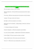 Arkansas Civics Study Guide Exam Prep 2024&sol;2025 With 100&percnt; Correct Answers
