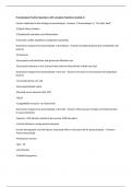 Preeclampsia Practice Questions with complete Solutions Graded A&plus;