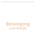 samenvatting beweging schriftelijk 1ste j & 1ste s