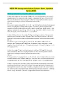 HESI RN dosage calculations Quizzes Bank&lowbar; Updated  Spring 2022