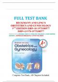 Test Bank For Beckmann and Ling's Obstetrics and Gynecology 9th Editio All Chapters 1-50&vert; LATSET  &vert;ULTIMATE GUIDE  100&percnt; VERIFIED A&plus;