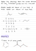 organic chemistry - bond line drawings