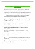 Chamberlain NR 325 Exam 2&comma; NR 325 Exam &num;2 Exam Prep Questions And Answers &lpar;202472025&rpar;