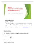 FIN3701 Assignment 02 Semester 2 2022 Answers