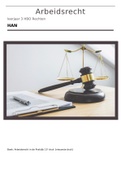 Samenvatting Arbeidsrecht in de praktijk, ISBN: 9789012407786  Arbeidsrecht (CIVR3-ABR)
