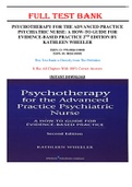 Test Bank for Psychotherapy for the Advanced Practice Psychiatric Nurse: A How-To Guide for Evidence-Based Practice 2nd Edition Kathleen Wheeler