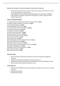 NR 661 Family Nurse Practitioner Boards: Study Plan and Review
