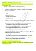 PSY 2200 1-4 KEY Exam Questions and Answers100&percnt;Correct&sol;Verified Best Rated A&plus; Guaranteed Success Latest Update 2022