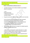 PSY 2200 1-4 KEY Exam Questions and Answers100&percnt;Correct&sol;Verified Best Rated A&plus; Guaranteed Success Latest Update 2022