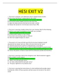 hesi exit v2 2022&lpar;150 exam questions and answers&rpar;