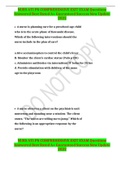 NURS ATI PN COMPREHENSIVE EXIT EXAM Questions Answered Best Rated A&plus; Guaranteed Success New Update 2022