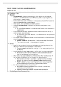 Bio 220 (Ecology and Evolution) - Module 7 Exam Study Guide 