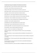 Test Bank Solution Manual for Installation of the Sprinkler System 100&percnt; Pass