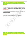 RNSG 1301 AHI 1-50 Medication Test Exam Questions and Answers Rated A&plus; Guaranteed Success New update 2022&sol;2023 GRADED A&plus;