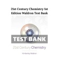 21st Century Chemistry 1st Edition Waldron Test Bank