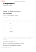 47__Bowel_Elimination___Nursing_Test_Banks