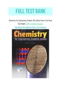 Chemistry for Engineering Students 4th Edition Brown Test Bank