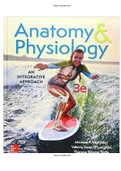 Anatomy and Physiology 3rd Edition McKinley Bidle Test Bank |Complete Guide A+|Instant download.