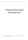 RN Nutrition Proctored Exam Review