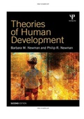 Theories of Human Development 2nd Edition Newman Test Bank |Complete Guide A+|Instant download.