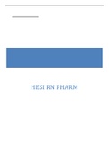 HESI RN PHARM