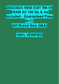 Stuvia-1823740-2022-hesi-exit-rn-v5-exam-all-160-qs-en-as-included-guaranteed-pass-a-all-brand-new-q-en-a-pics-included questions with correct answers 100% verified