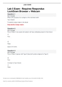Portage Learning&lowbar; A&P II Lab 5 Exam&period;docx