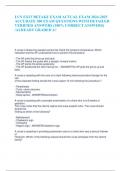 LVN EXIT RETAKE EXAM ACTUAL EXAM 2024-2025 ACCURATE 300 EXAM QUESTIONS WITH DETAILED  VERIFIED ANSWERS &lpar;100&percnt; CORRECT ANSWERS&rpar;  &sol;ALREADY GRADED A&plus;