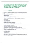 NYS EMT B STATE WRITTEN EXAM ACTUAL EXAM  COMPLETE ACCURATE EXAM QUESTIONS WITH  DETAILED VERIFIED ANSWERS &lpar;100&percnt; CORRECT  ANSWERS&rpar; &sol;ALREADY GRADED A&plus;