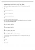 Test Bank Solution Manual for Hemodynamics and Heart Failure 100&percnt; Pass 