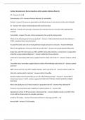 Cardiac Hemodynamics Review Questions with complete Solutions Rated A&plus;