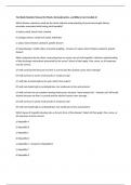 Test Bank Solution Manual for Shock&comma; Hemodynamics&comma; and Biliary tract Graded A&plus;