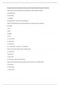 Hemodynamics Exam Questions and Answers with Complete Solutions Chapter 15 Rated A&plus;